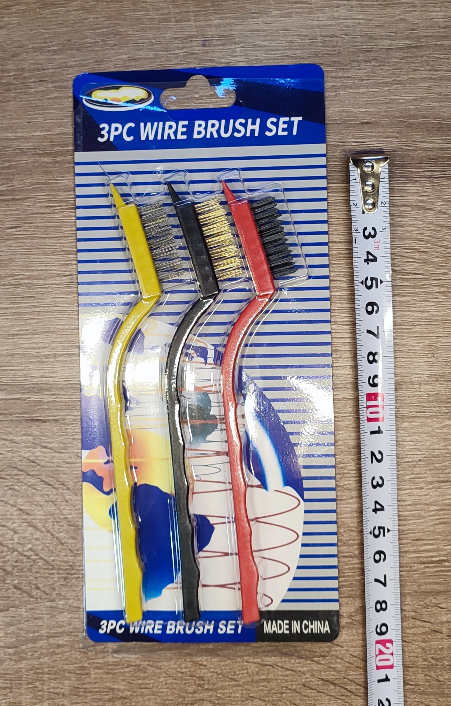 BROSSE MÉTALLIQUE 3PCS